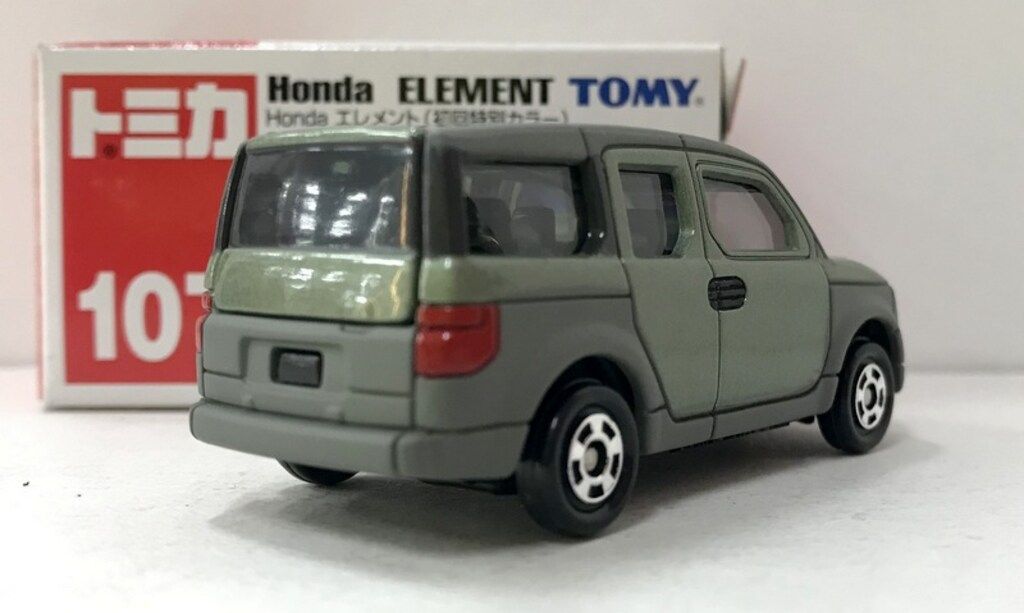 トミー トミカ赤箱中国製 Honda エレメント(初回限定カラー) 107