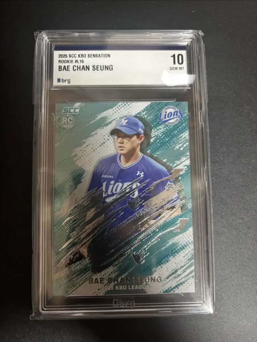 ペ チャン スン 2025 KBO センセーション ルーキー カード brg 10