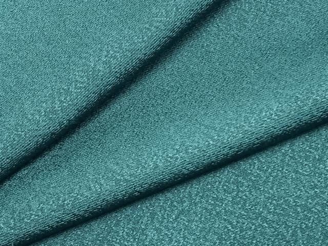  平和屋着物●上質な色無地 作家物 青碧色 正絹 fy 色無地 着物
