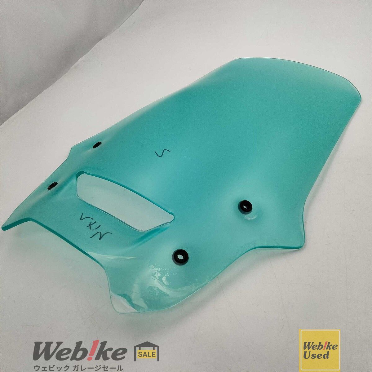 NX 400 ウインドシールド10 cm延長 M 04 FTGLASS サイズ クリア