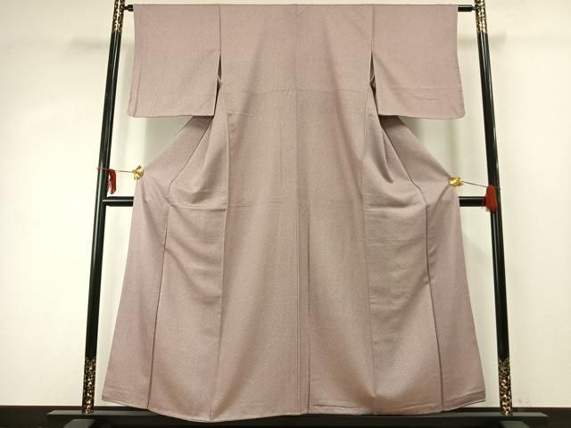 平和屋着物▽江戸小紋　単衣　万筋　茶色×灰色　やまと誂製　正絹　逸品　未使用　AAAZ9481fy 平和屋着物○江戸小紋 鶴 正絹 逸品 未使用 AABE1654fy - メルカリ