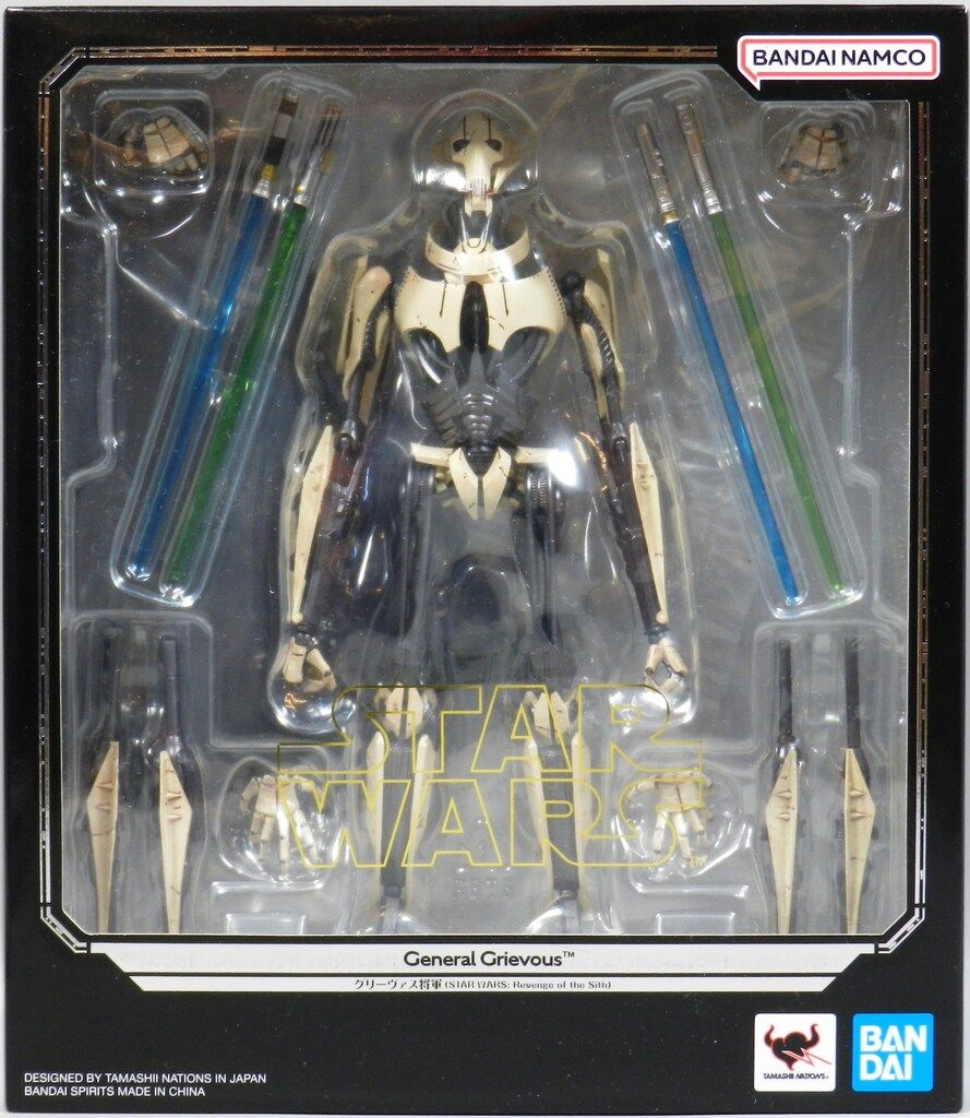 BANDAI SPIRITS S H Figuarts グリーヴァス将軍 STAR WARS Revenge of the Sith
