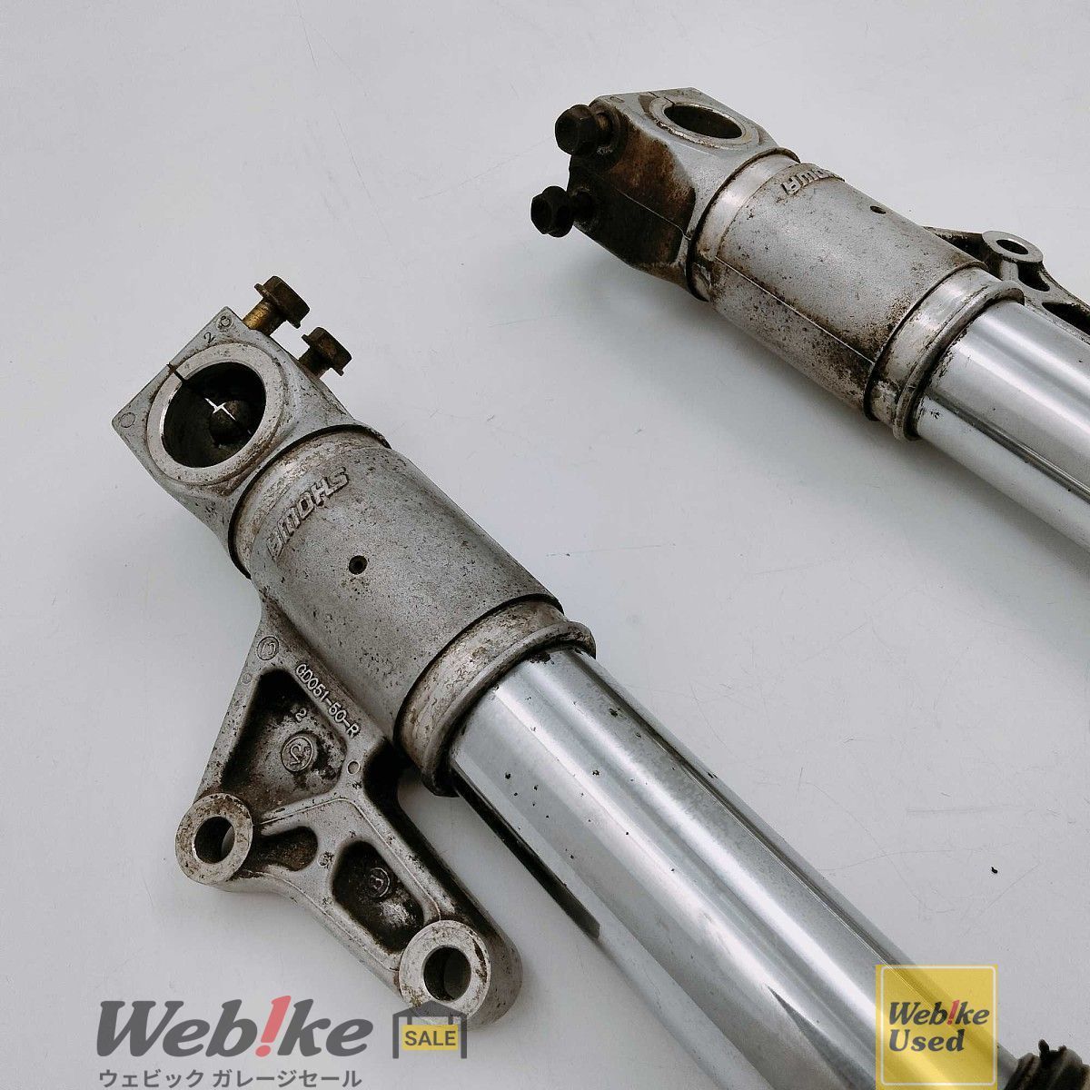 ドゥカティ純正中古パーツ モンスター400 フロントフォーク左右セット