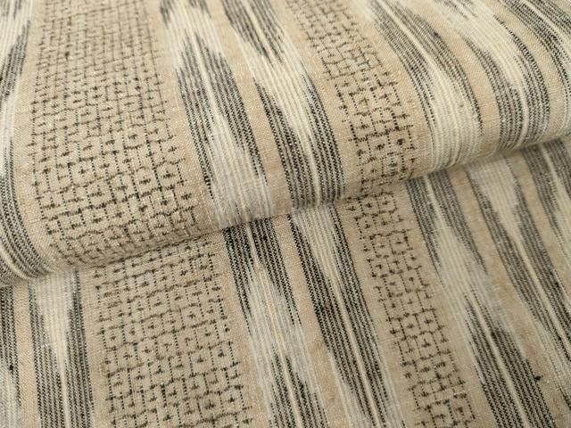 矢羽根間道 正絹