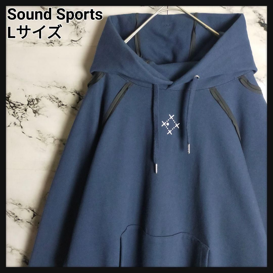 激レア】Sound Sports × J.L-A.L パーカー L ネイビー コラボ 