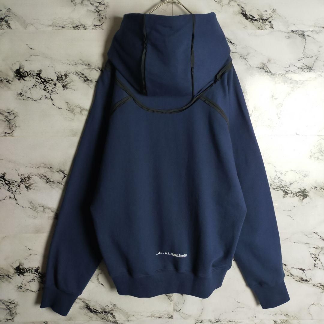 Sound Sports ネイビージップアップパーカー L ワイルドジップパーカー