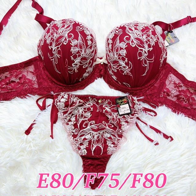 ブラジャーTバックセット ブラショーツセット Tバック E80/F75/ F80