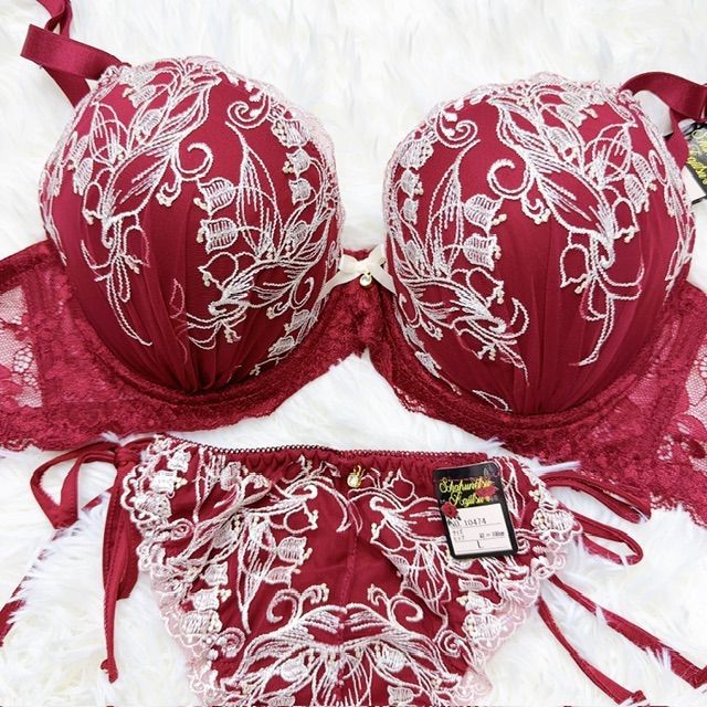 ブラジャーTバックセット ブラショーツセット Tバック B75/D75/F75