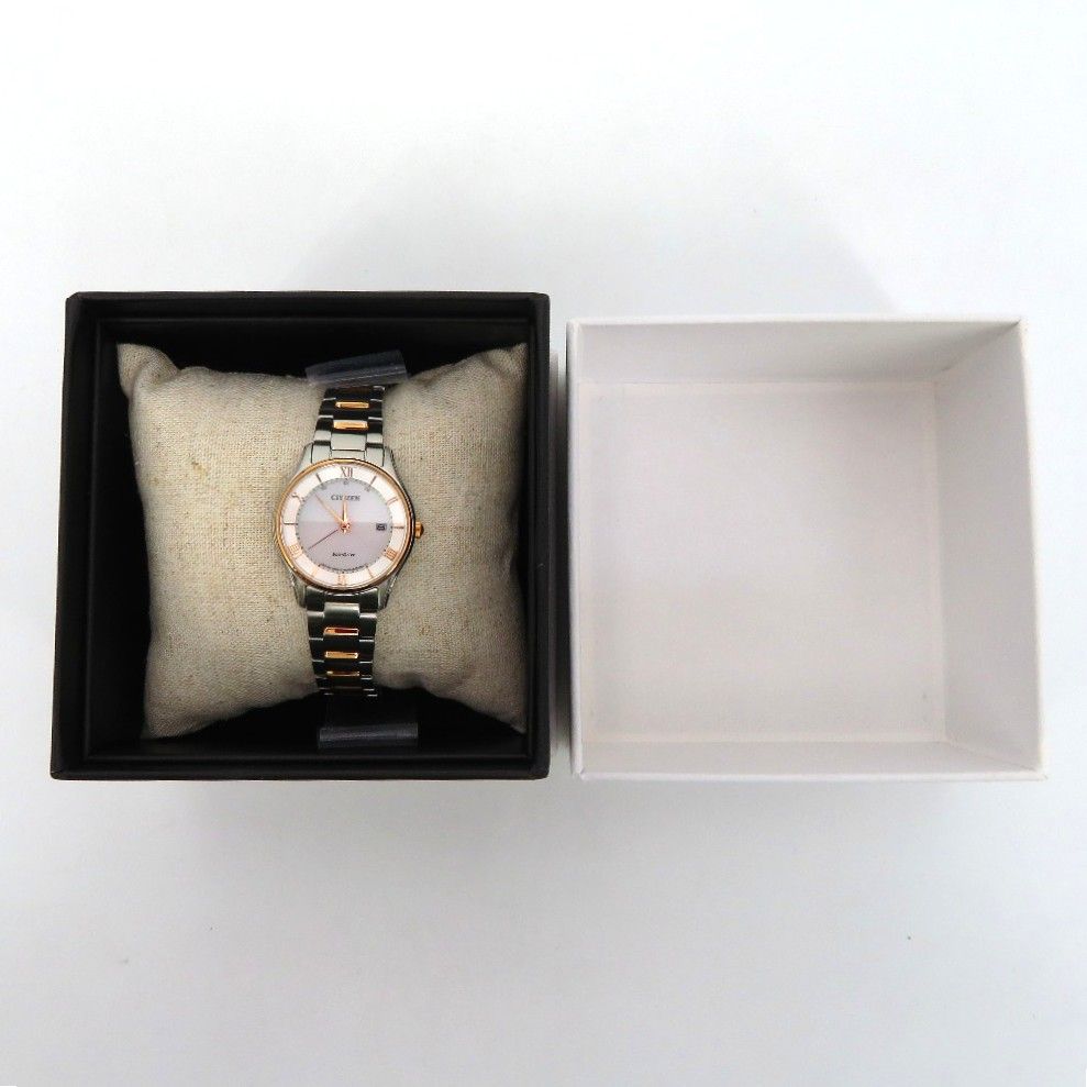 CITIZEN シチズン 腕時計 ES 0002-57 A ソーラー電波時計