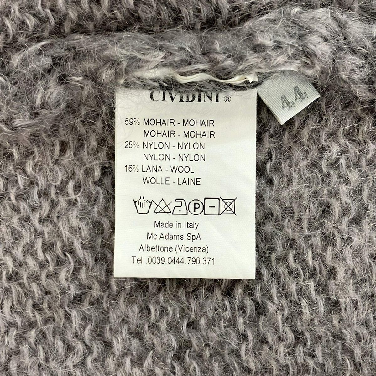 CIVIDINI(チヴィディーニ) コート サイズ44 L レディース - グレー