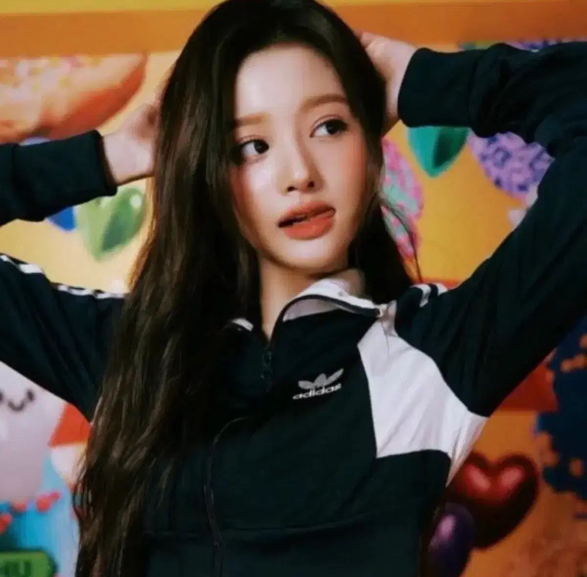 アディダス 必須アイテム ソリュン ネイビー フリース ジャージ トラックジャージ 85