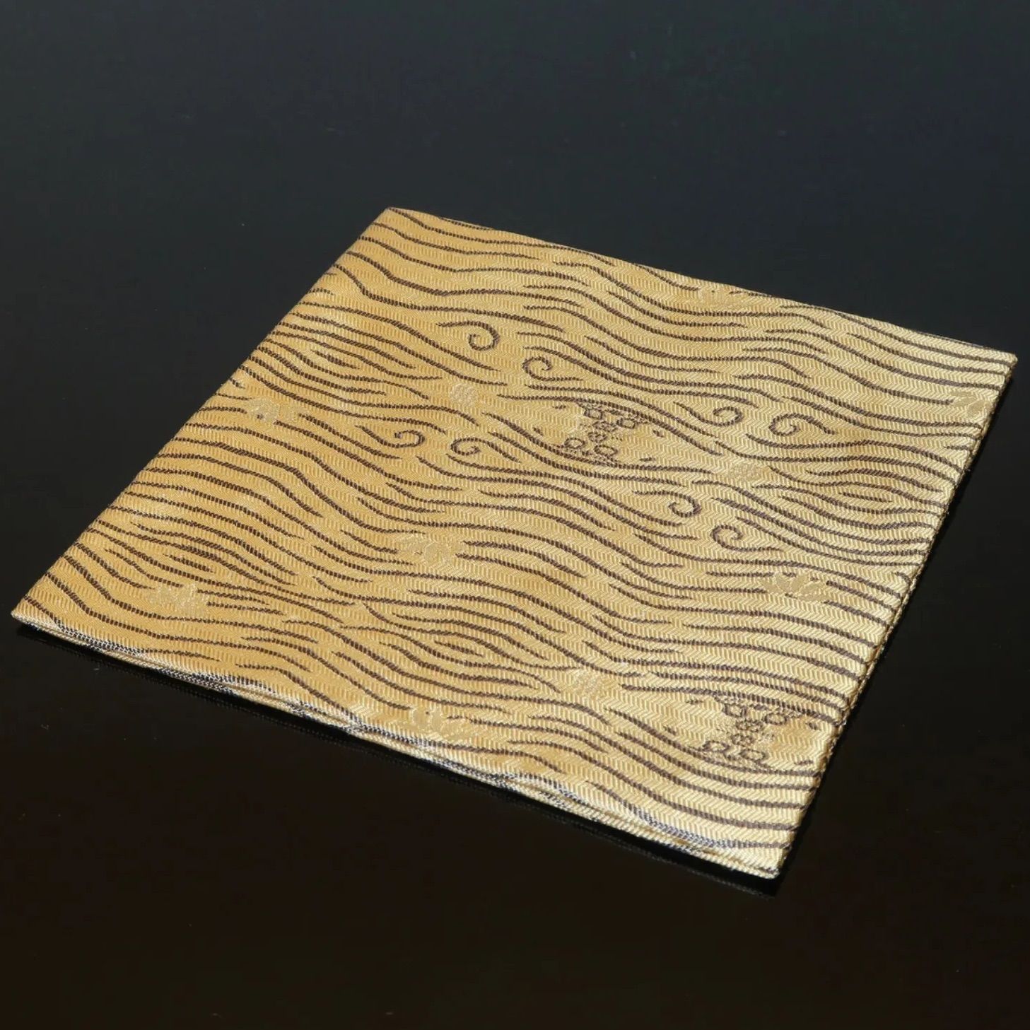 茶道具 土田友湖 古帛紗 眈々紹巴 裏千家