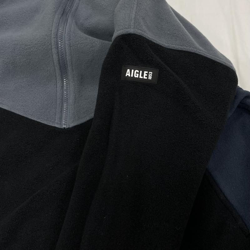 エーグル バイカラー ハーフジップ プルオーバー フリース ブルゾン ジャケット タグ付き メンズ M ISItems【USED】【古着】【】50148608