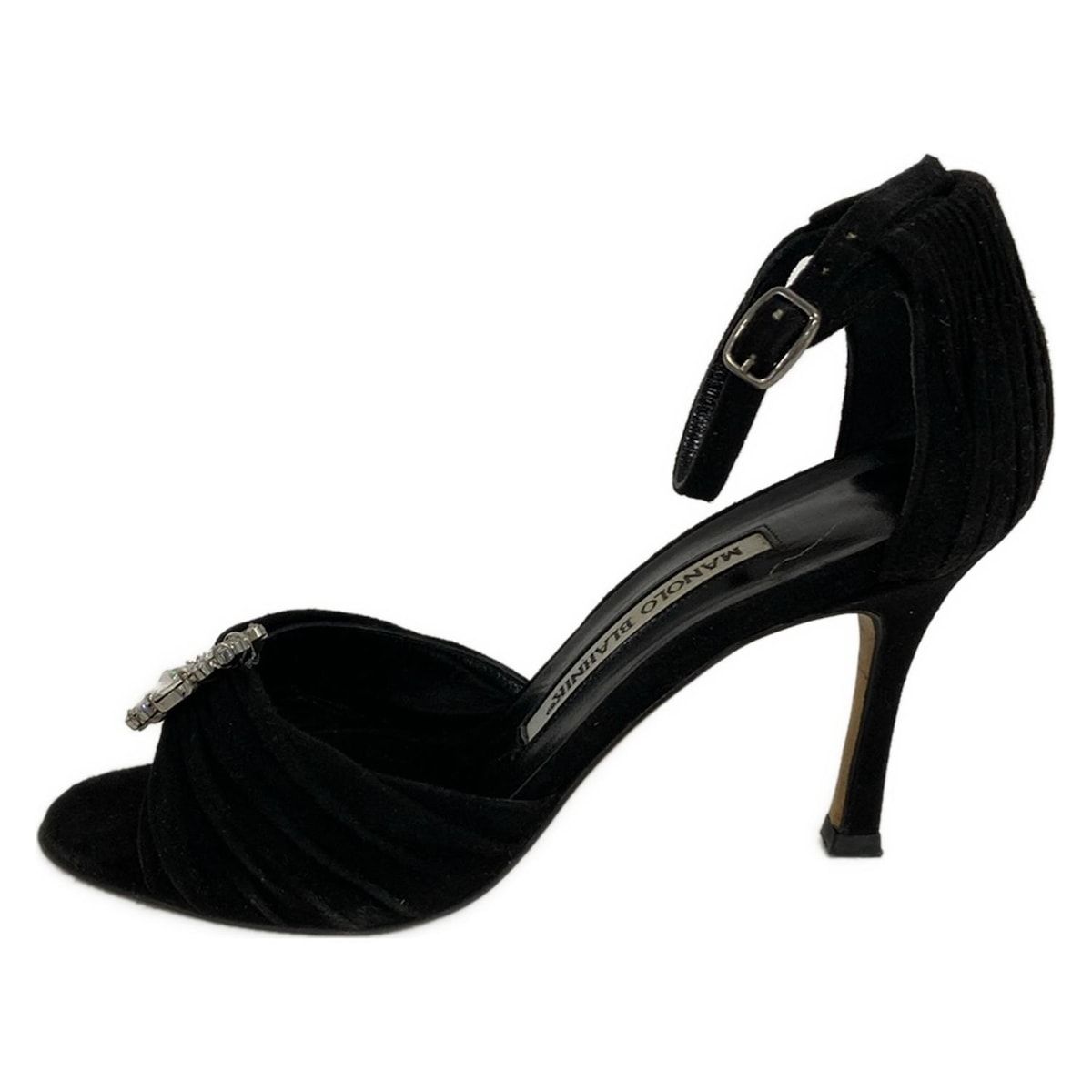 MANOLO BLAHNIK(マノロブラニク) パンプス 35 レディース - 黒