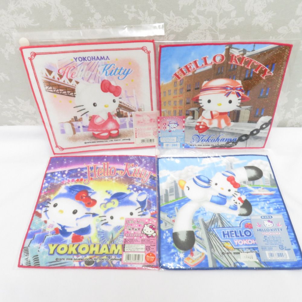 HELLO KITTY プチタオル 11枚セット 神奈川限定 ご当地キティ タオル