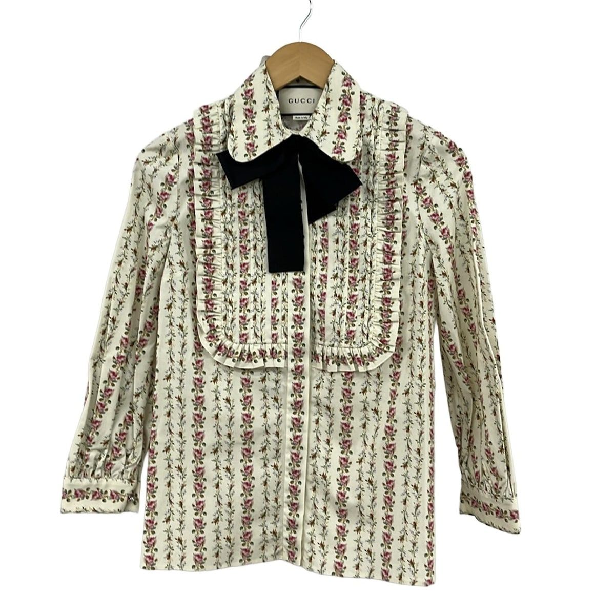 GUCCI(グッチ) 長袖シャツブラウス サイズ36 S レディース美品