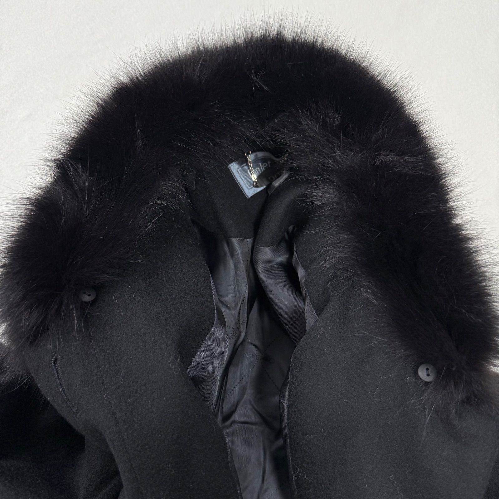 極美品未使用級・カシミヤ100%・サイズ11✨ Chalet Blanc フォックス