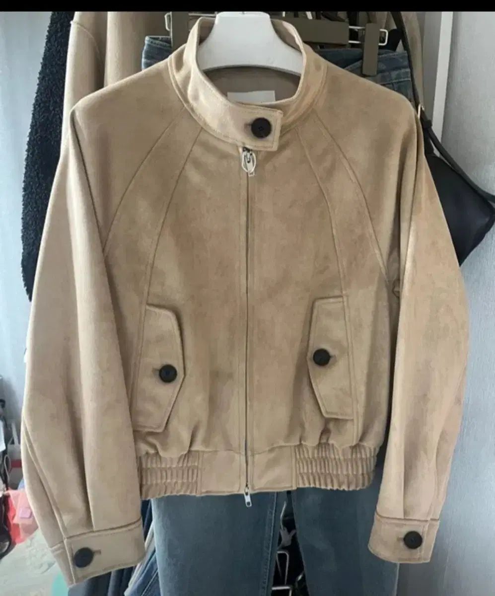 (新商品) ドープ셉 スウェード ジャケット