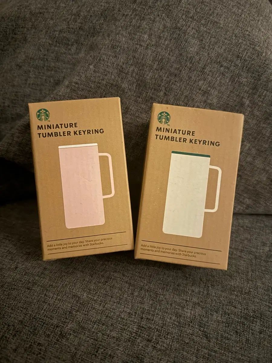 スターバックス ミニ ステンレスボトル キーホルダー ピンク 白 セット