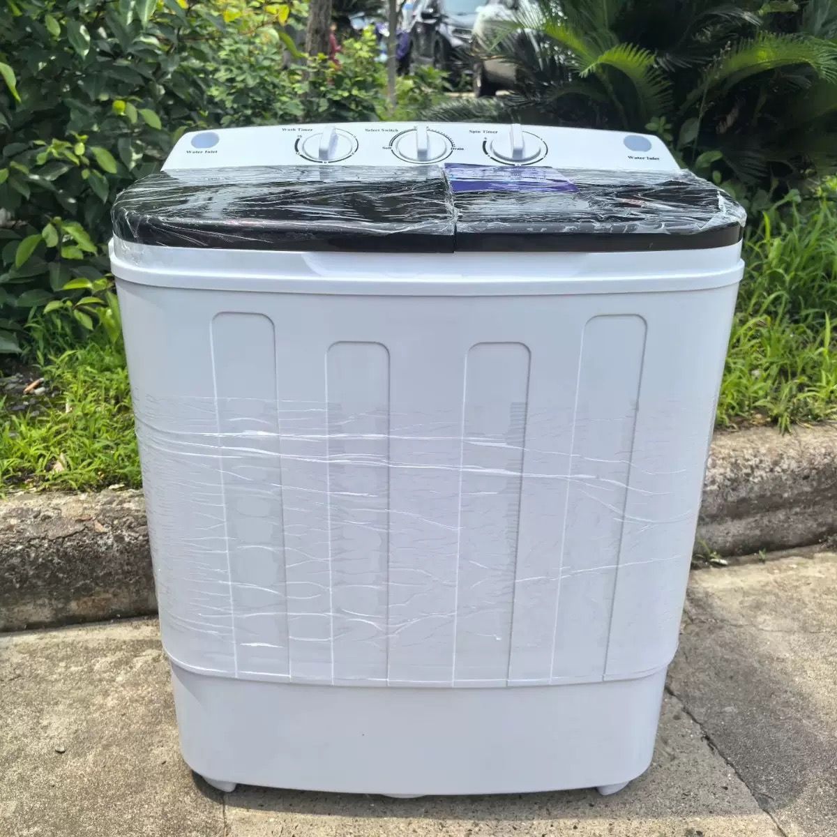 大好評 二槽式洗濯機 脱水付き 縦型 simplus 小型洗濯機 二層式 すすぎ ミニランドリー コンパクト 一人暮らし レビューで洗濯洗剤 シンプラス メーカー保証1年