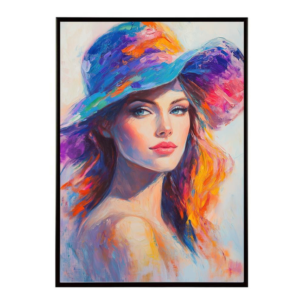 【B1サイズ（約73x103cm）】【lh-poster-10645】アーティスティックフラワー ポスター フレーム付き 絵画 絵 油絵 アート お花 ドライフラワー 生花 観葉 植物 自然 インテリア お洒落