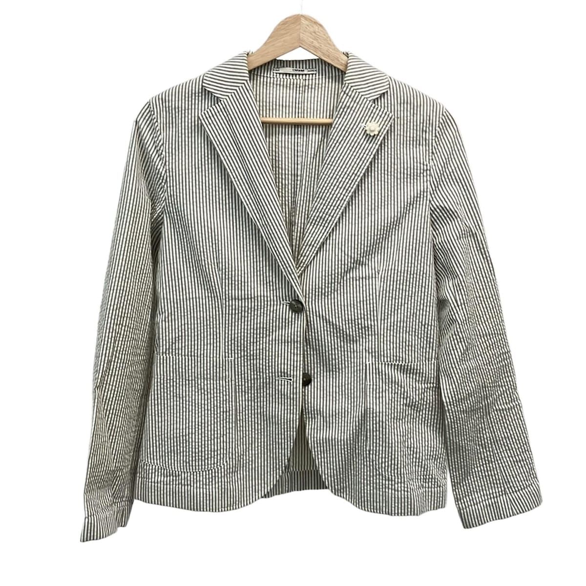 lardini(ラルディーニ) ジャケット サイズ40 M レディース美品 - 白 