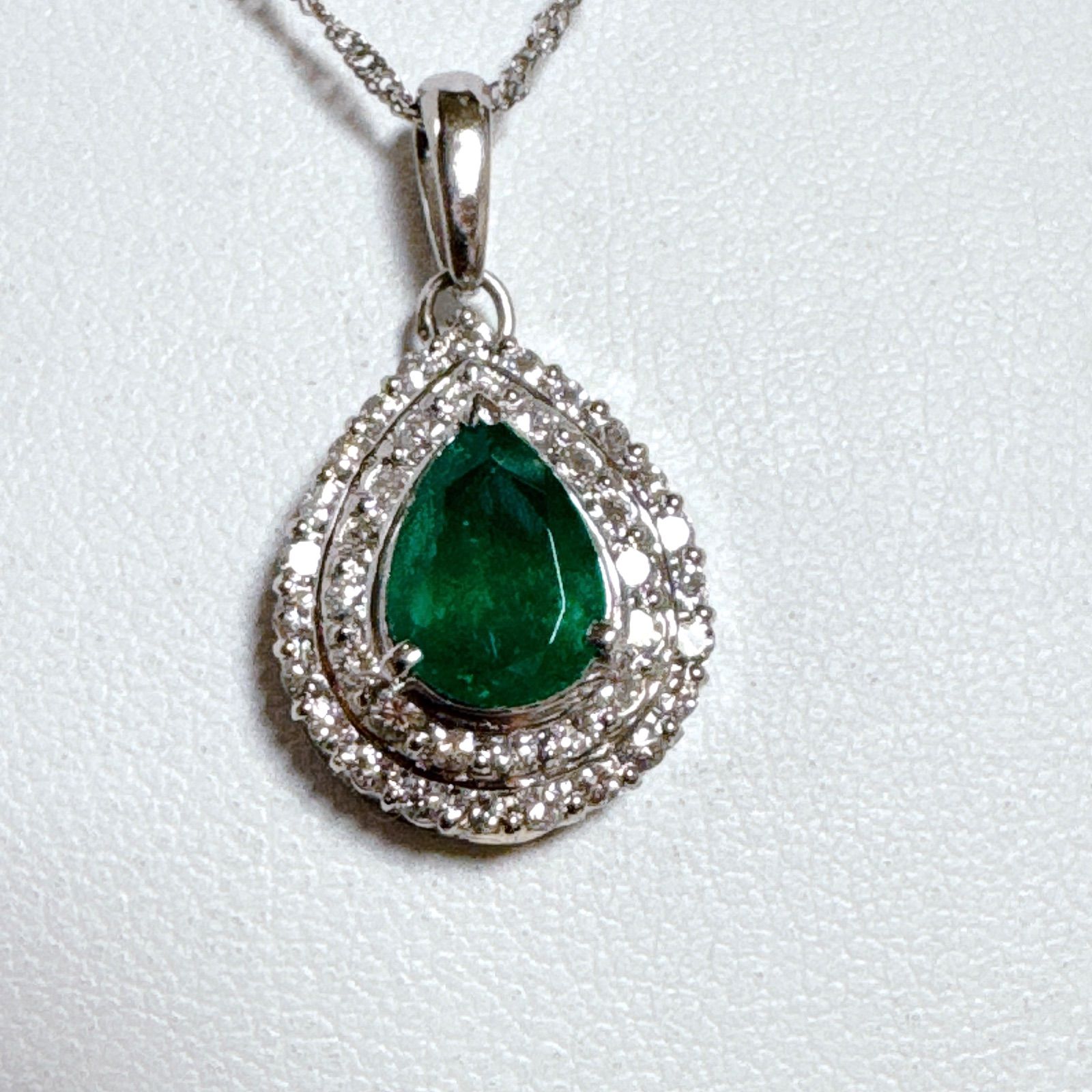 PTエメラルドペンダントNO 25-2473