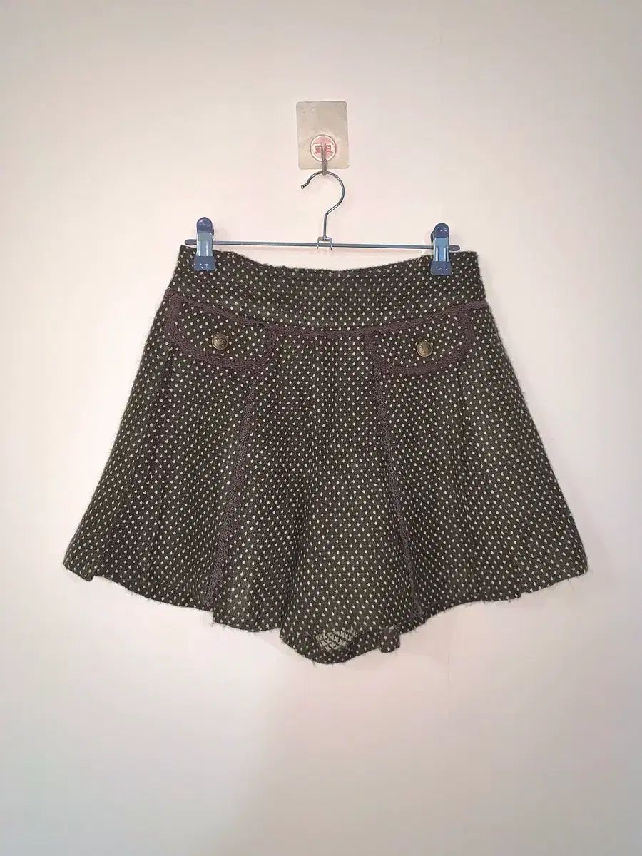 チョコドットキュロットパンツ ラブリー姫ギャルラテギャルstcジンリーPing