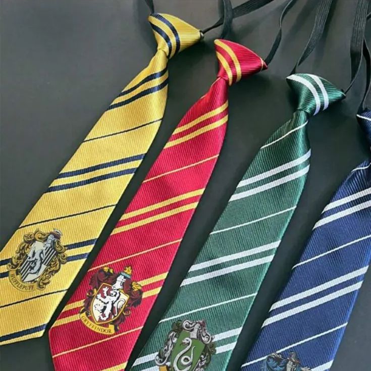 ハリーポッター ハッフルパフ ネクタイ 黄色 ネクタイ 簡単 コスプレ