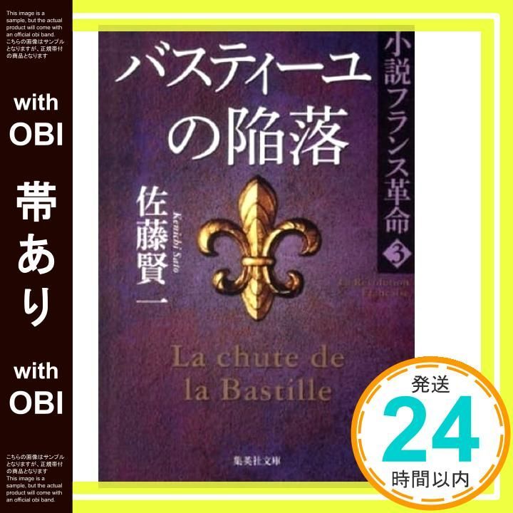 帯あり 小説フランス革命 3 バスティーユの陥落 集英社文庫 佐藤 賢一_07