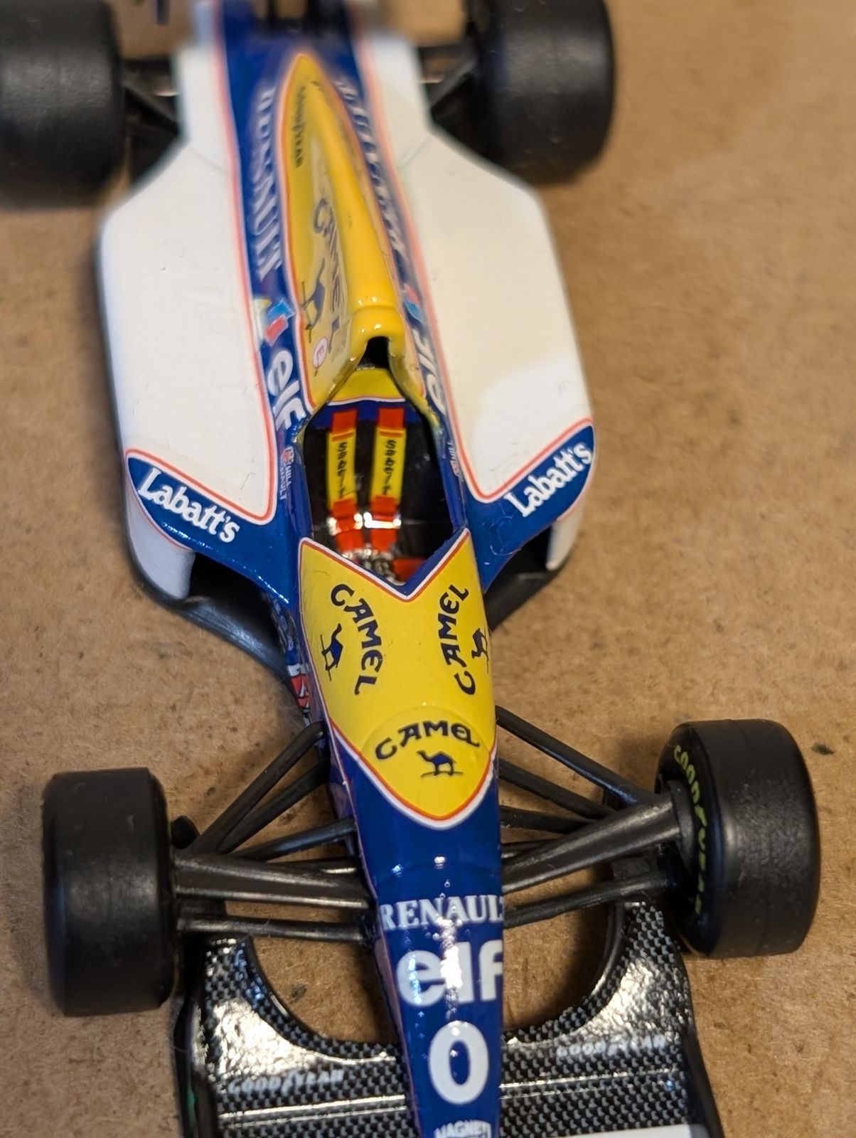 タバコ仕様1/64 ウィリアムズFW15Cメゾネットウィング アオシマ - メルカリ