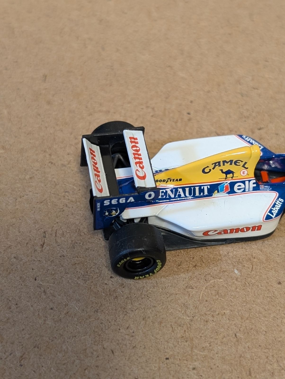 タバコ仕様1/64 ウィリアムズFW15Cメゾネットウィング アオシマ - メルカリ
