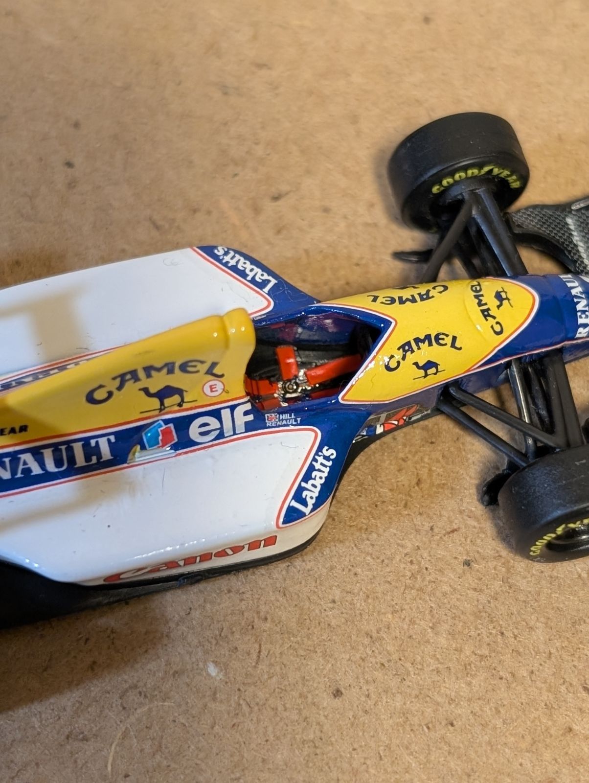 タバコ仕様1/64 ウィリアムズFW15Cメゾネットウィング アオシマ - メルカリ