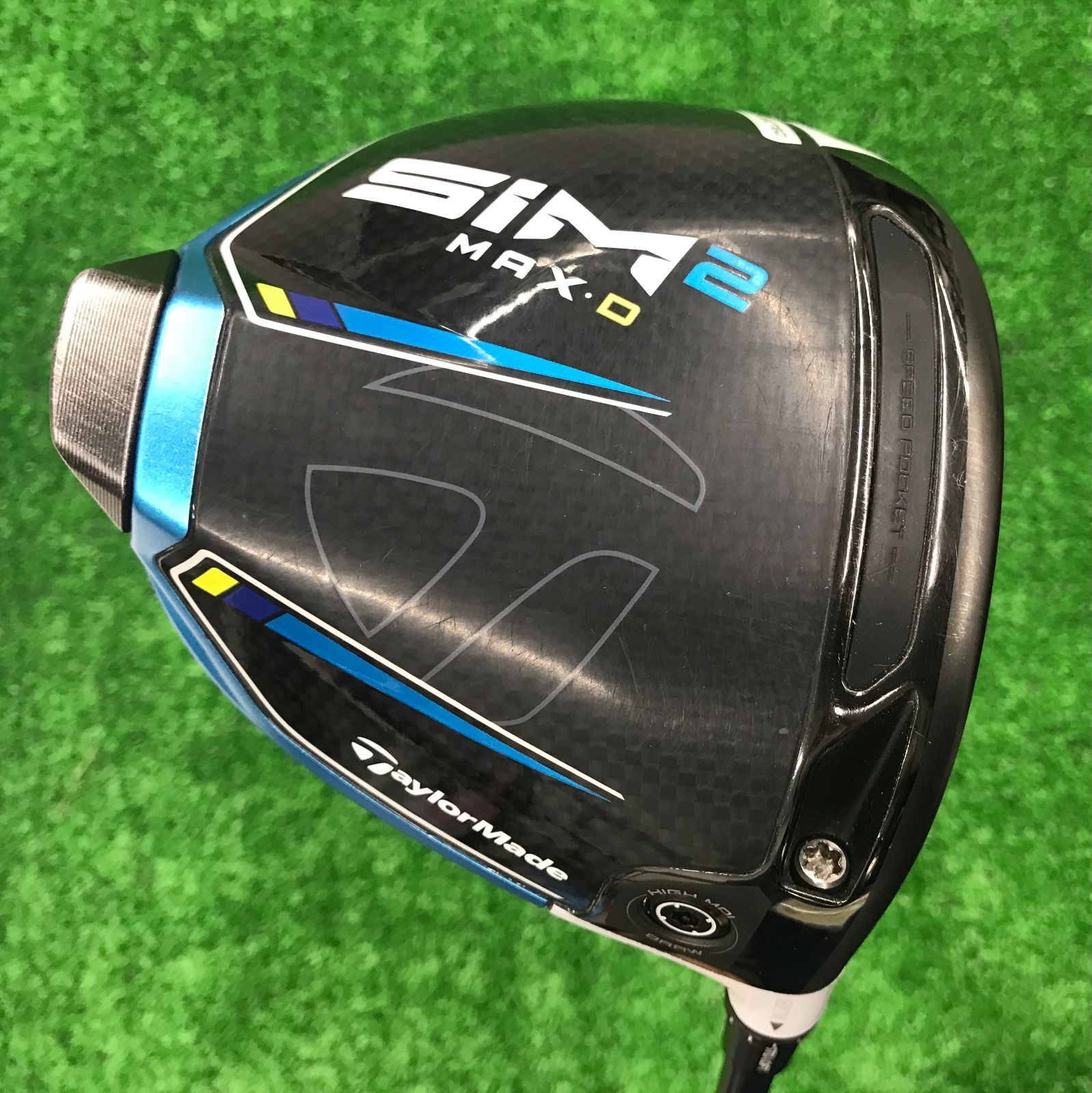 ドライバー SIM2 テーラーメイド MAX MAX-D D [Diamana Diamana TM50 CD(ドライバー TAYLORMADE(テーラーメイド)SIM2MAX-D(シムツーマックスディー)ドライバーカタログ純正シャフト装着モデルTENSEIBLUETM50カーボンシャフトメンズゴルフクラブ右ロフト角:9度W#1フレックス:S マックス-D) (シム2 BLUE D」！ フレックス
