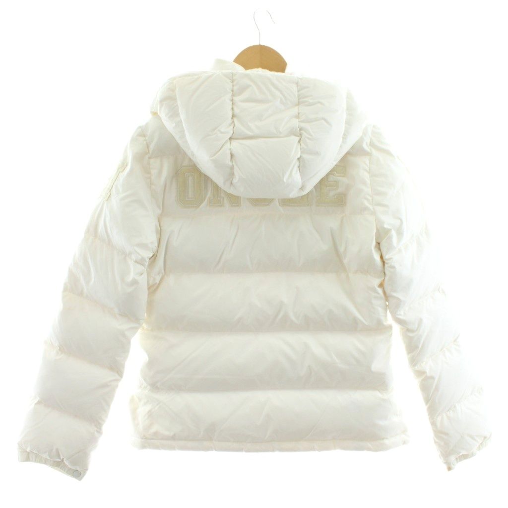 モンクレール MONCLER ダウンジャケット フード ジップアップ ワッペン