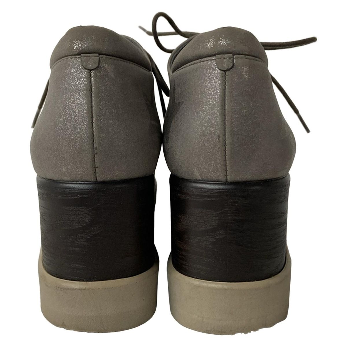  オセアニカ シューズ 23 レディース - グレー×ダークグレー スター 星 その他 靴