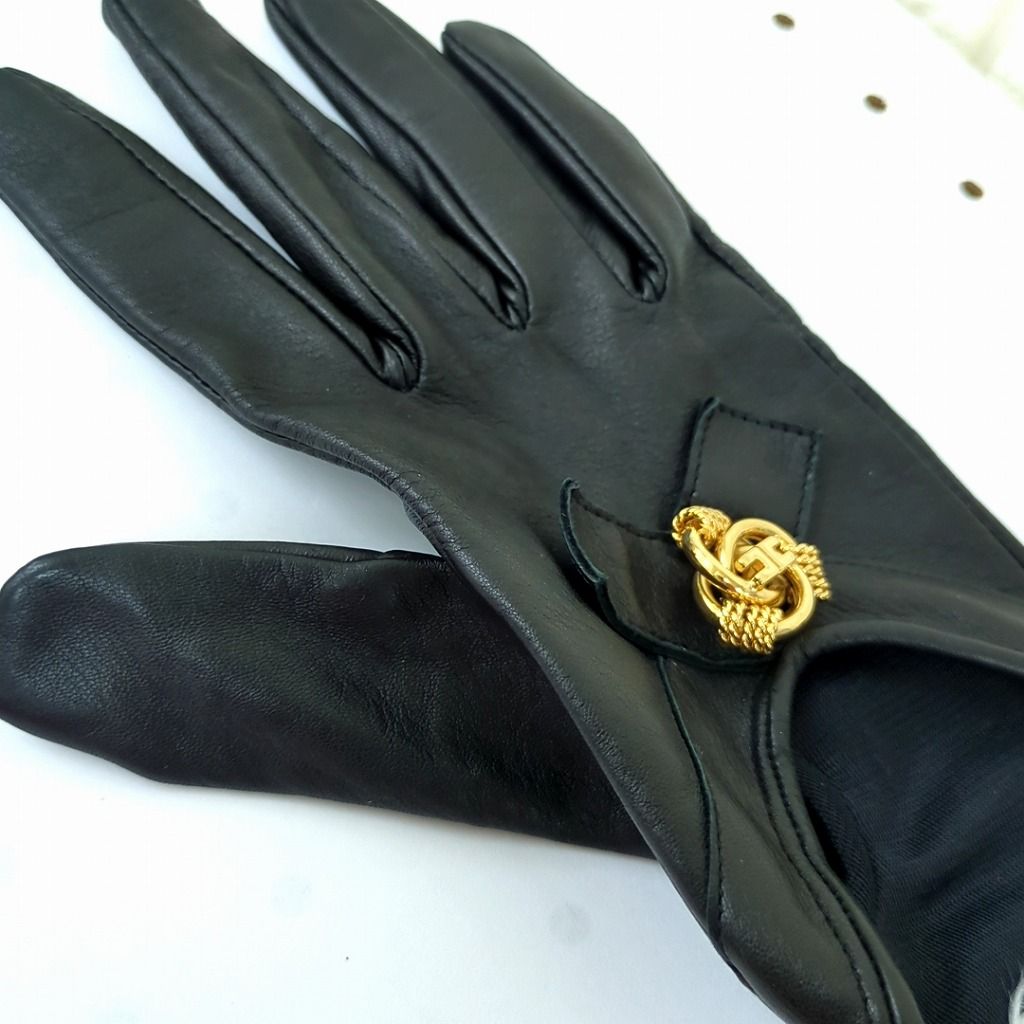 ELISABETTA FRANCHI エリザベッタ フランキ レザー グローブ