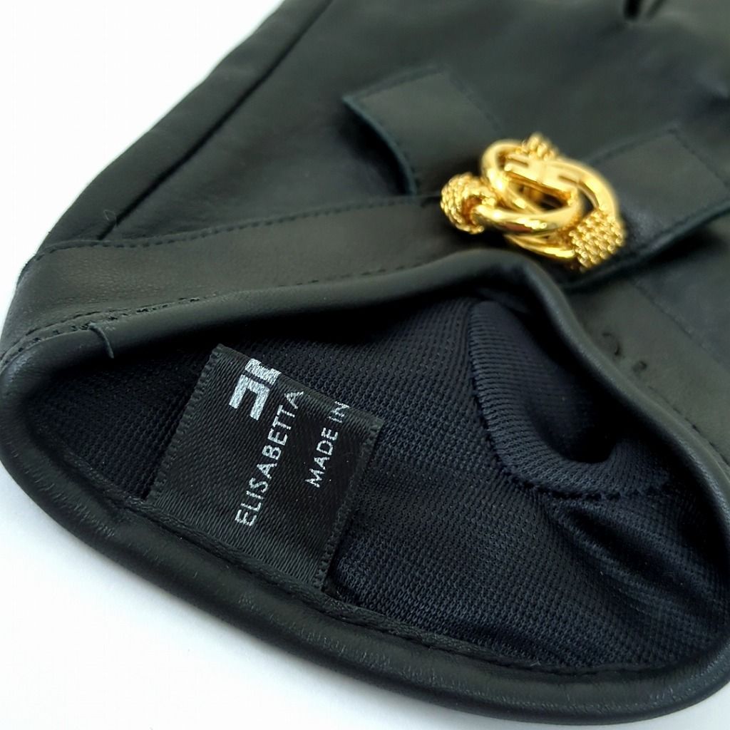 ELISABETTA FRANCHI エリザベッタ フランキ レザー グローブ