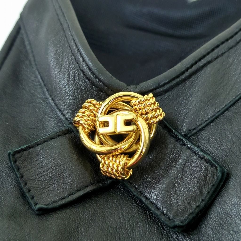 ELISABETTA FRANCHI エリザベッタ フランキ レザー グローブ