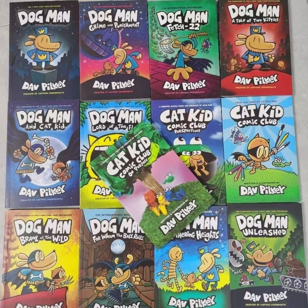新品 DOGMANドッグマンキャットキッド洋書 Dav Pilkey18冊セット