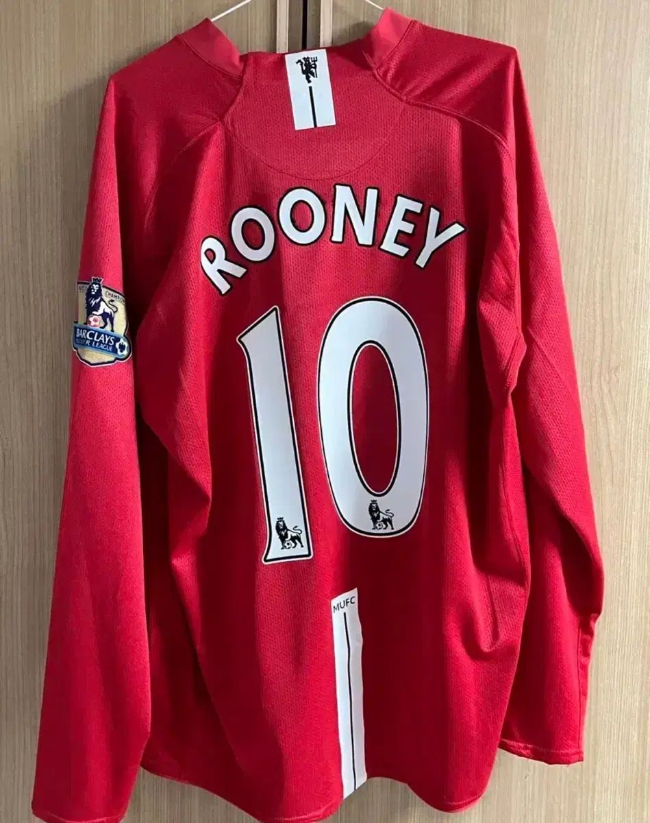 UNITED FC 07-08 ウェイン ルーニー 長袖 l s