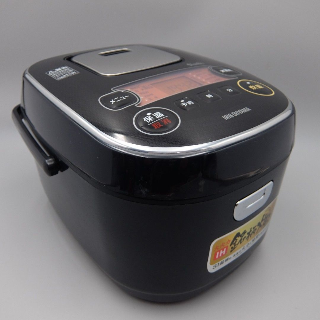 アイリスオーヤマ IH炊飯器 5 5合 IH式 31銘柄炊き分け機能 厚火釜 RC IE 50 B