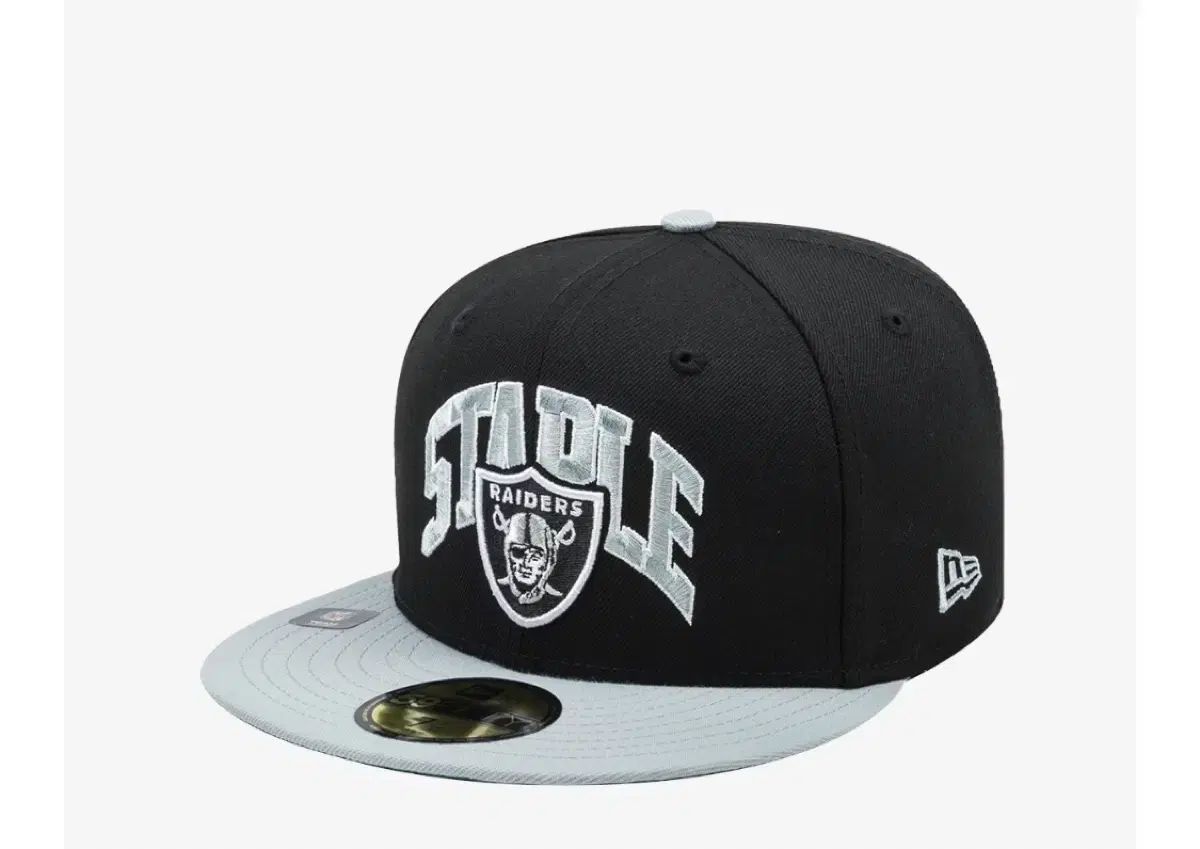 ERA ニューエラ STAPLE X NFL National Football League ナショナルフットボールリーグ ラスベガス レイダース サイズキャップ 7 1 4