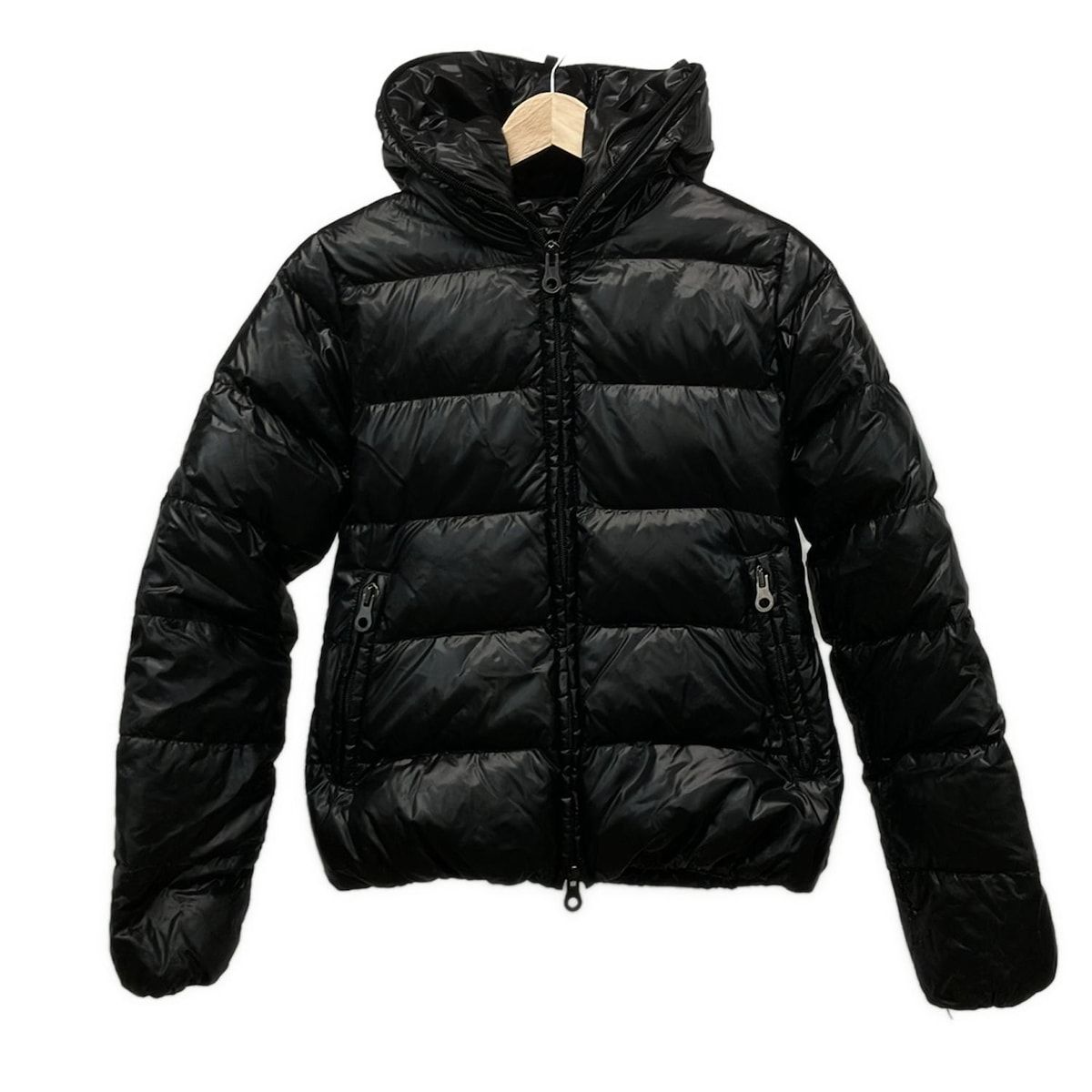 DUVETICAデュベティカ ダウン サイズ38 黒 DUVETICA(デュベティカ) ダウンジャケット サイズ38 S レディース美品