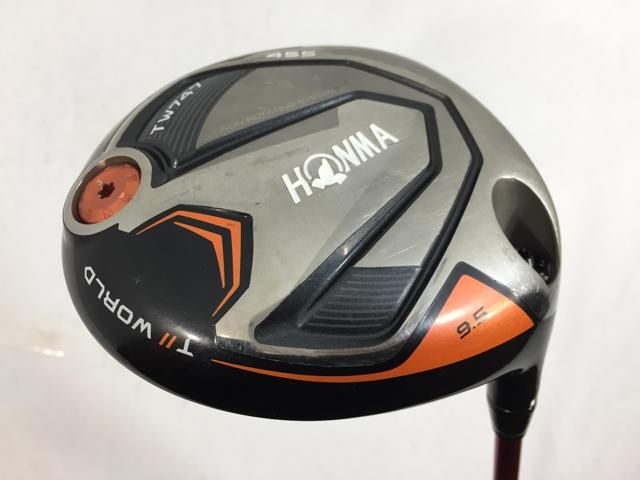  返品OK 【中古ゴルフクラブ】ホンマ TOUR WORLD (ツアーワールド) TW747 455 ドライバー VIZARD FD-6 1W ドライバー