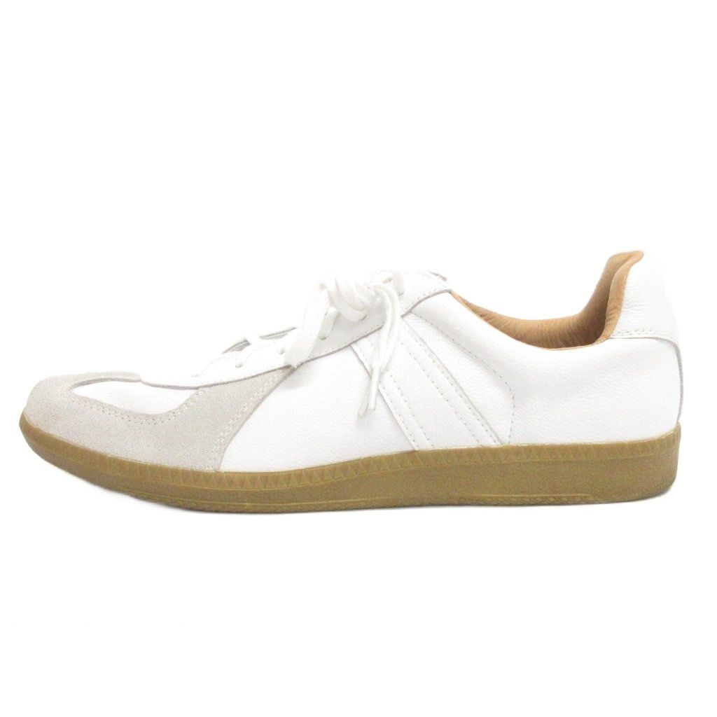 ジャーマントレーナー GERMAN TRAINER スニーカー シューズ ローカット 42500 白 ホワイト 40