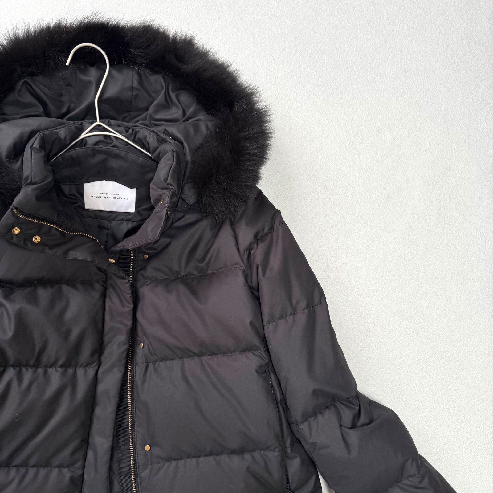 極美品・38✨グリーンレーベルリラクシング 3WAY フォックスファー