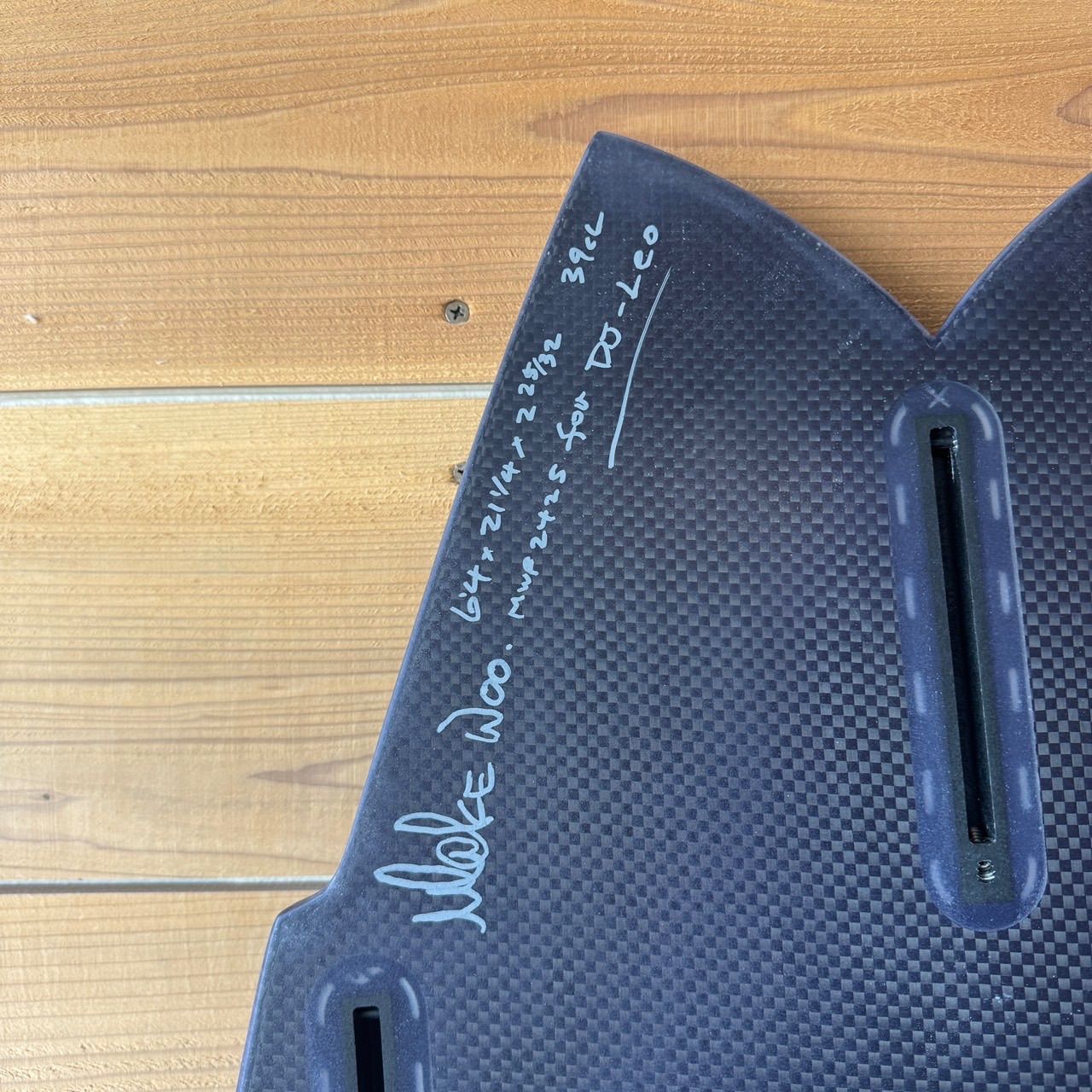 美中古 サーフボード MIKE WOO マイクウー ION TWIN 6'4 39.0L FULL
