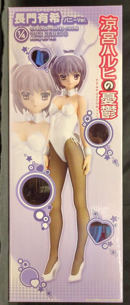 【匿名発送】　涼宮ハルヒの憂鬱　 1/4 スケール 長門有希 バニーVer. FREEing 1/4スケール 涼宮ハルヒの憂鬱 長門有希 バニーver - メルカリ