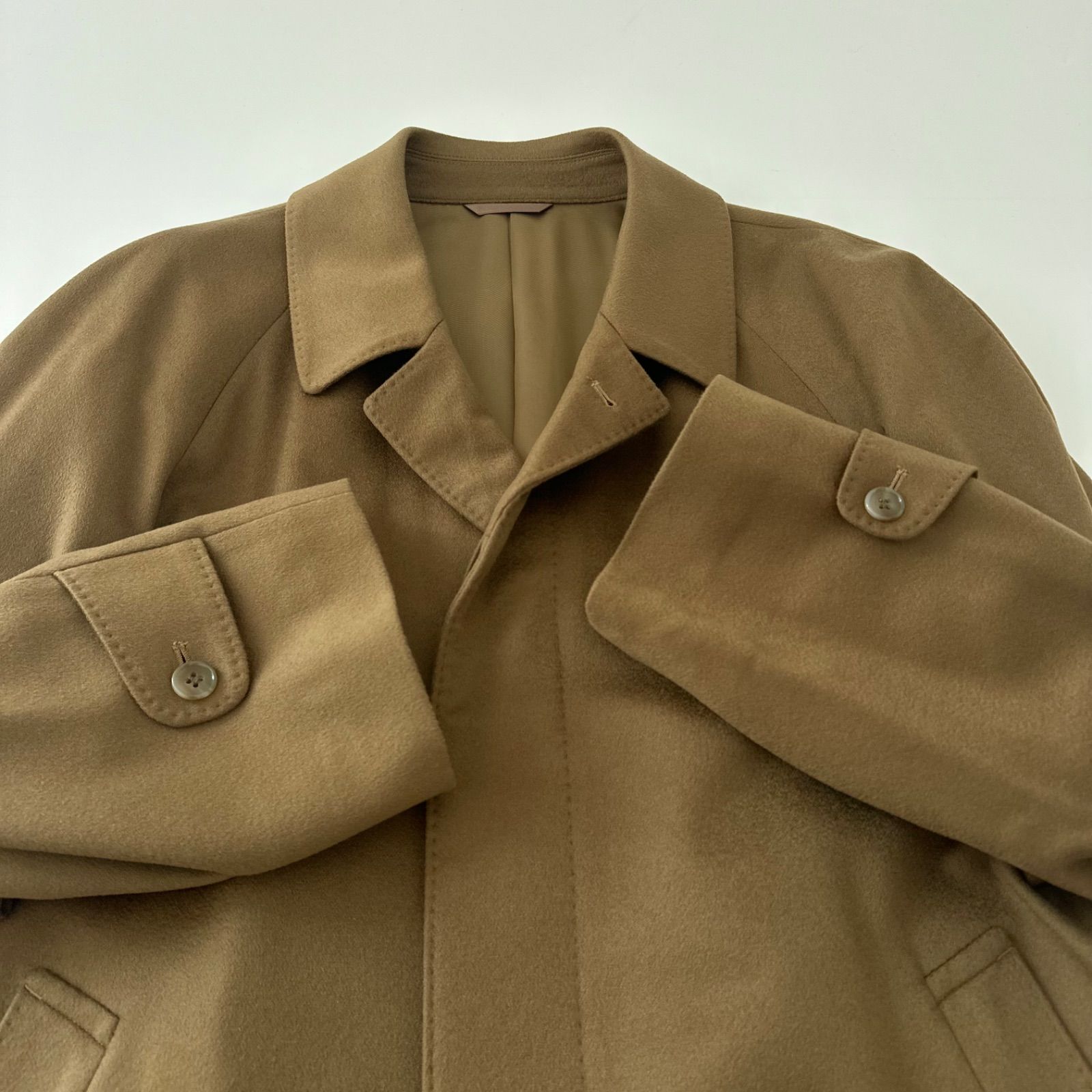 PIACENZA ピアチェンツァ カシミヤ100% ステンカラー ロングコート